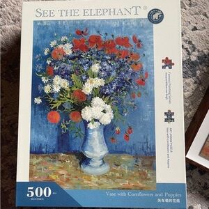 See The Elephant 500 Piece Puzzle